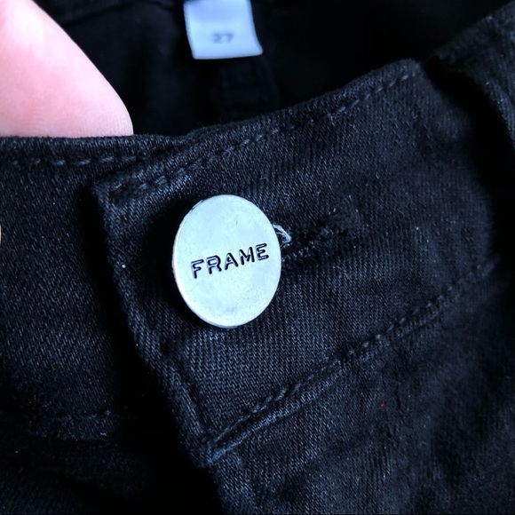 Frame black distressed skinny jeans - Picture 8 of 10